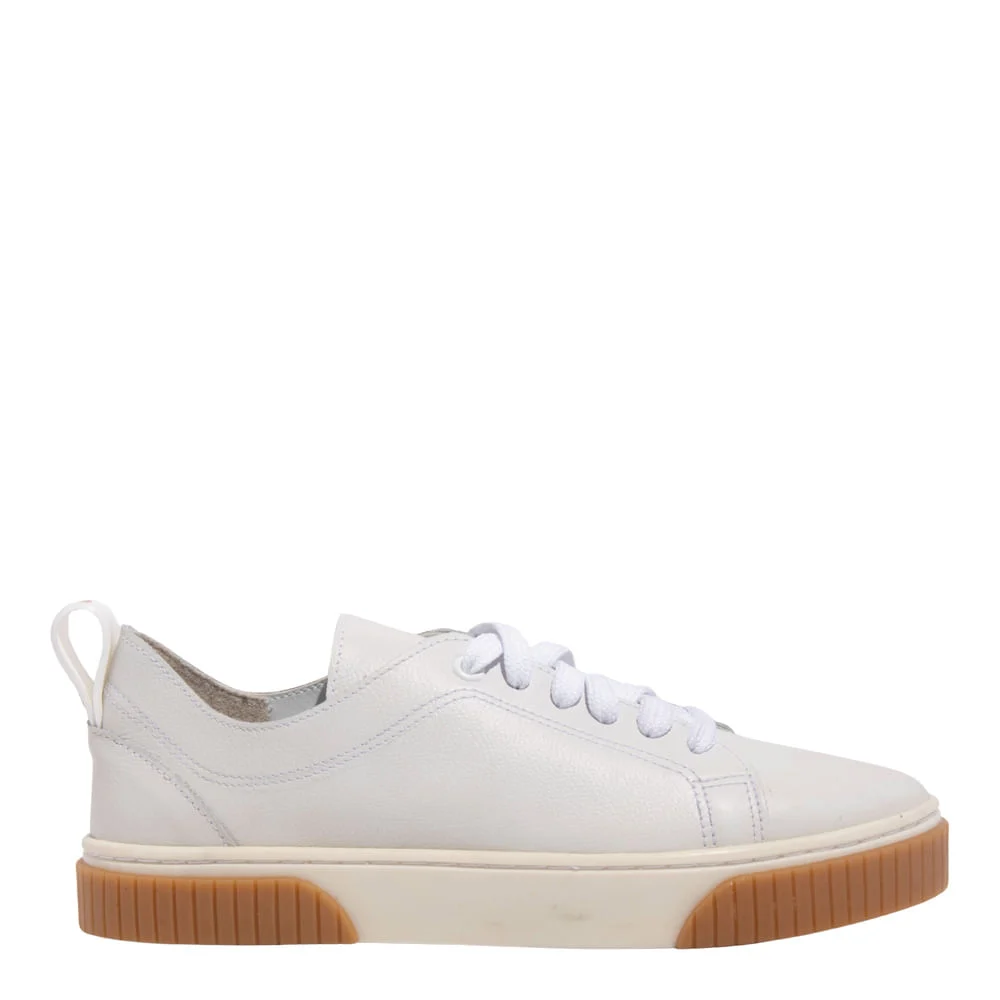 Tênis Couro Floater Liso Branco - vista 1 de 4