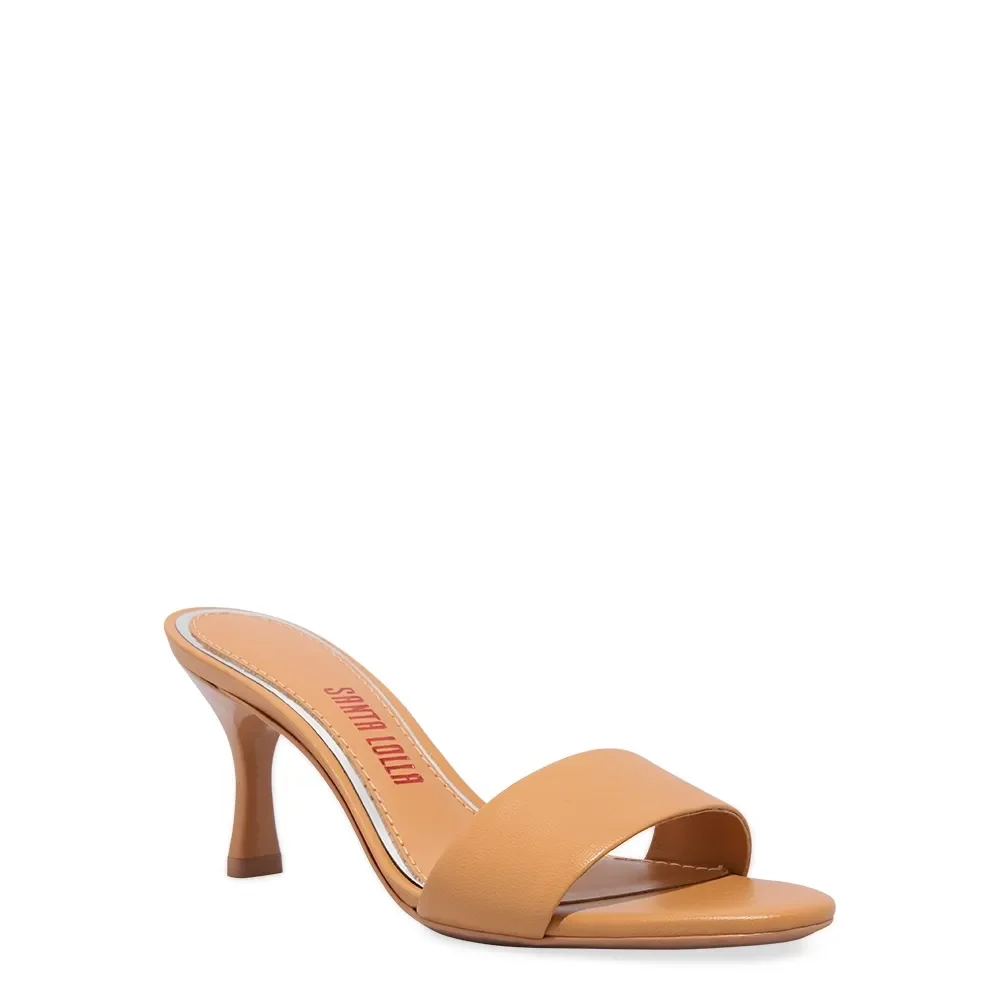 Mule Couro Pelica Soft Doce De Leite - vista 2 de 3