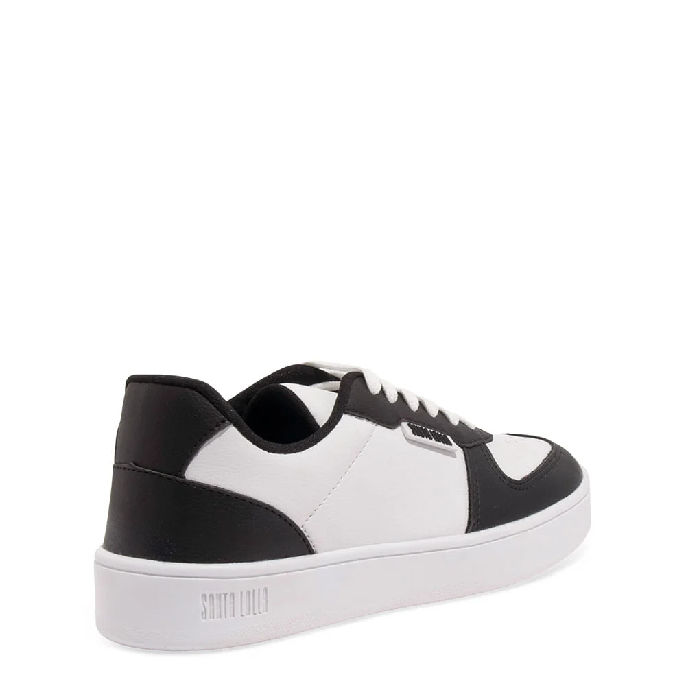 Tênis Floater Lux Preto E Branco - vista 4 de 4